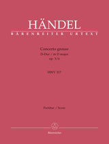 Handel: Concerto grosso in D Major, HWV 317, Op. 3, No. 6