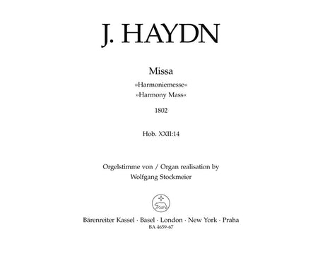 Haydn: Missa in B-flat Major, Hob. XXII:14