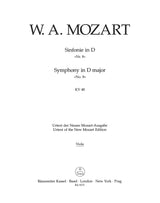 Mozart: Symphony No. 8 in D Major, K. 48