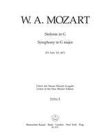 Mozart: Symphony in G Major, K. Anh. 221 (45a)