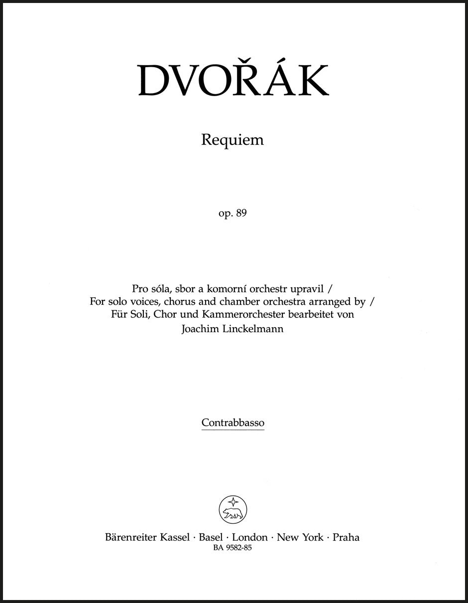 Dvořák: Requiem, Op. 89