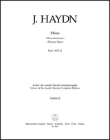 Haydn: Missa in B-flat Major, Hob. XXII:12