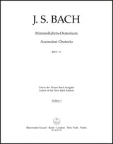 Bach: Ascension Oratorio, BWV 11