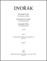 Dvořák: Serenade in E Major, Op. 22