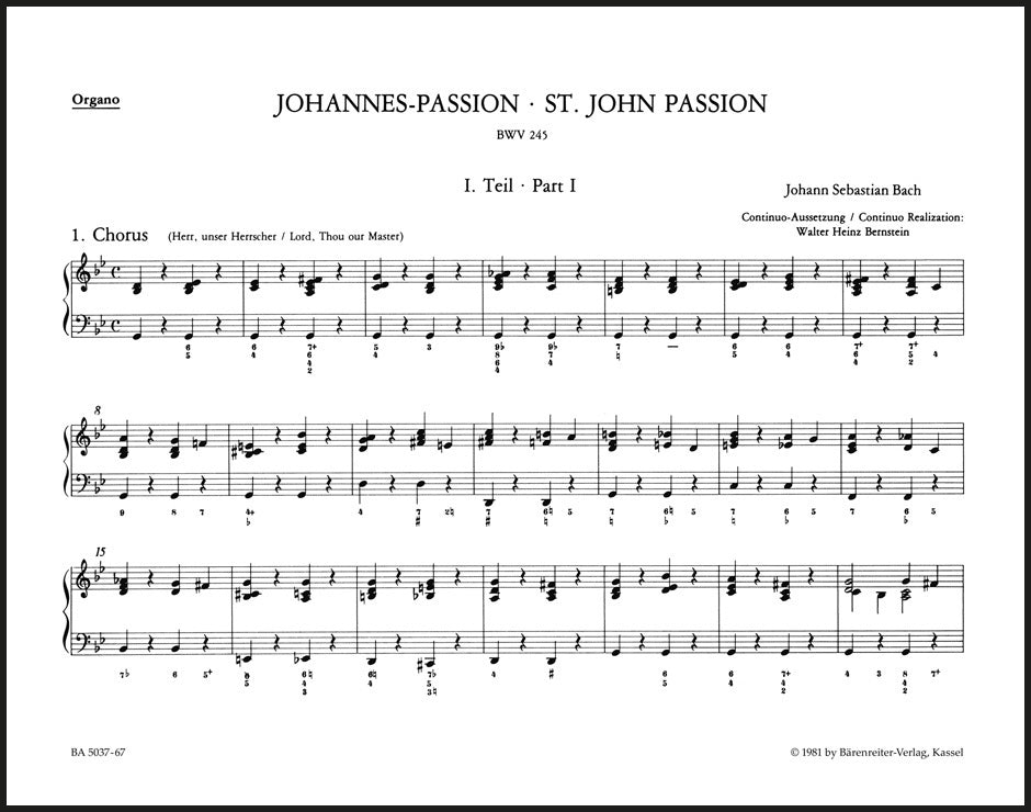 Bach: St. John Passion, BWV 245