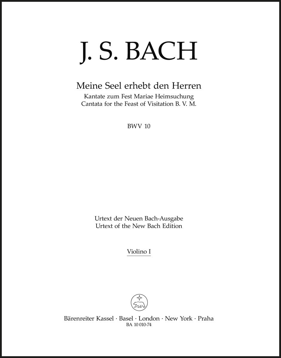 Bach: Meine Seel erhebt den Herren, BWV 10