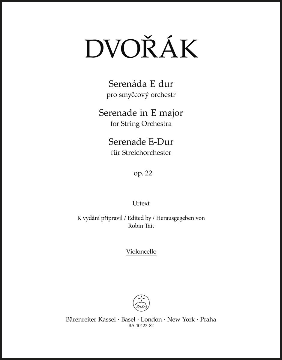 Dvořák: Serenade in E Major, Op. 22