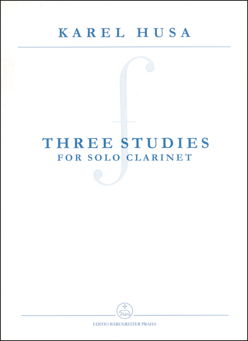 Husa: Three Studies for Solo Clarinet