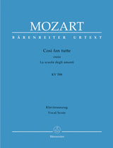 Mozart: Così fan tutte, K. 588