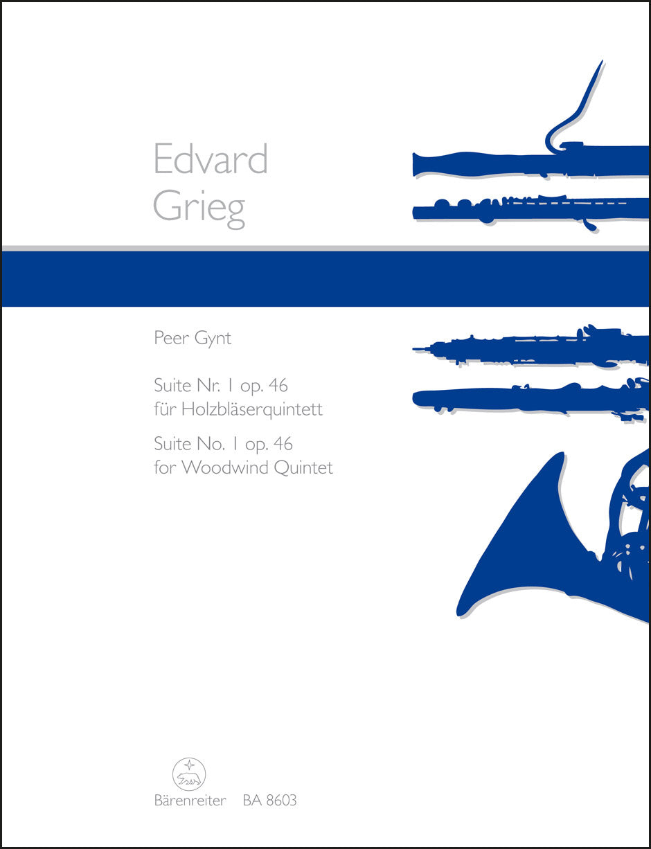 Grieg: Peer Gynt Suite Suite, Op. 46 (arr. for wind quintet)