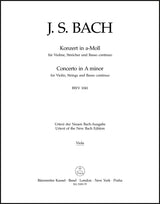 Bach: Violin Concerto in A Minor, BWV 1041