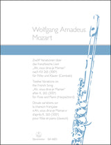 Mozart: 12 Variations on "Ah, vous dirai-je Maman", K. 265 (300e) - arr. for Flute