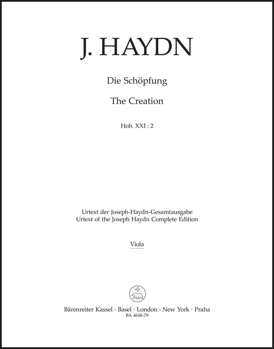 Haydn: The Creation, Hob. XXI:2