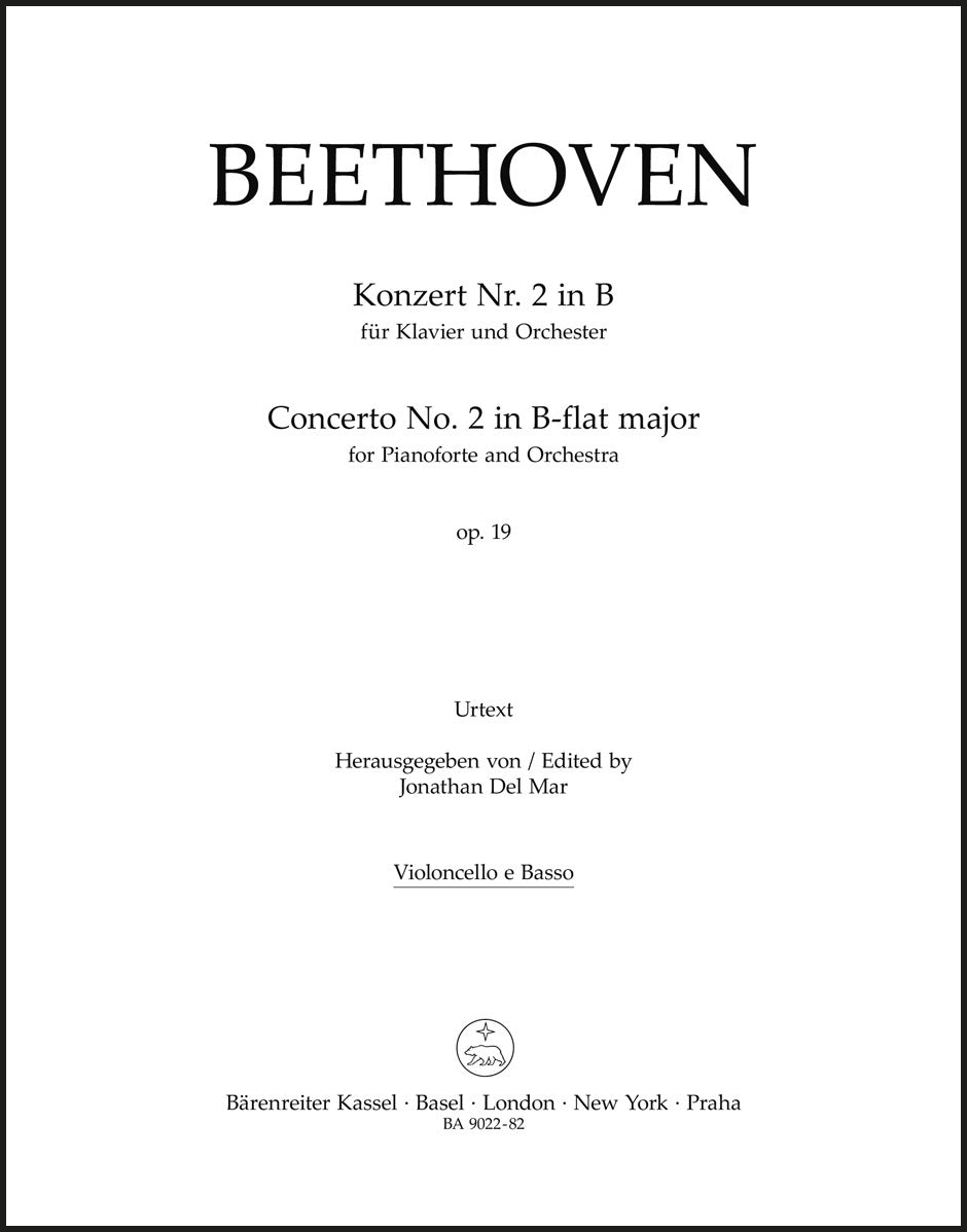 Beethoven: Piano Concerto No. 2 in B-flat Major, Op. 19