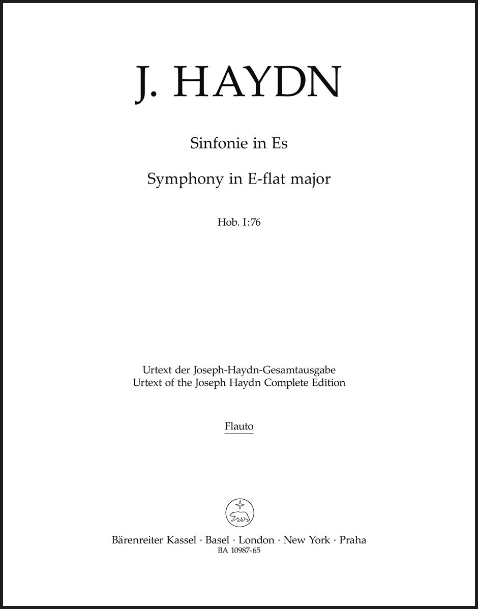 Haydn: Symphony in E-flat Major, Hob. I:76