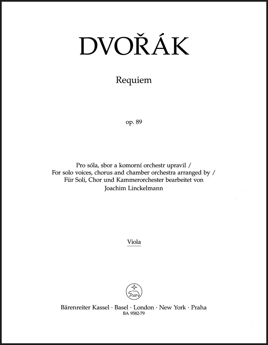 Dvořák: Requiem, Op. 89