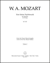 Mozart: Eine kleine Nachtmusik for Strings, K. 525