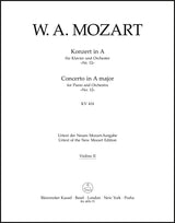 Mozart: Piano Concerto No. 12 in A Major, K. 414