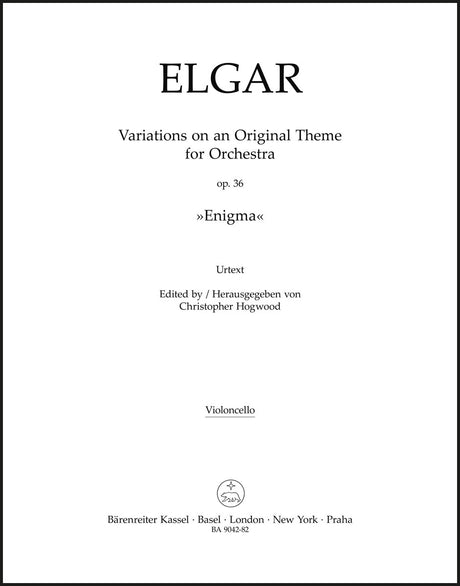 Elgar: Variations on an Original Theme, Op. 36