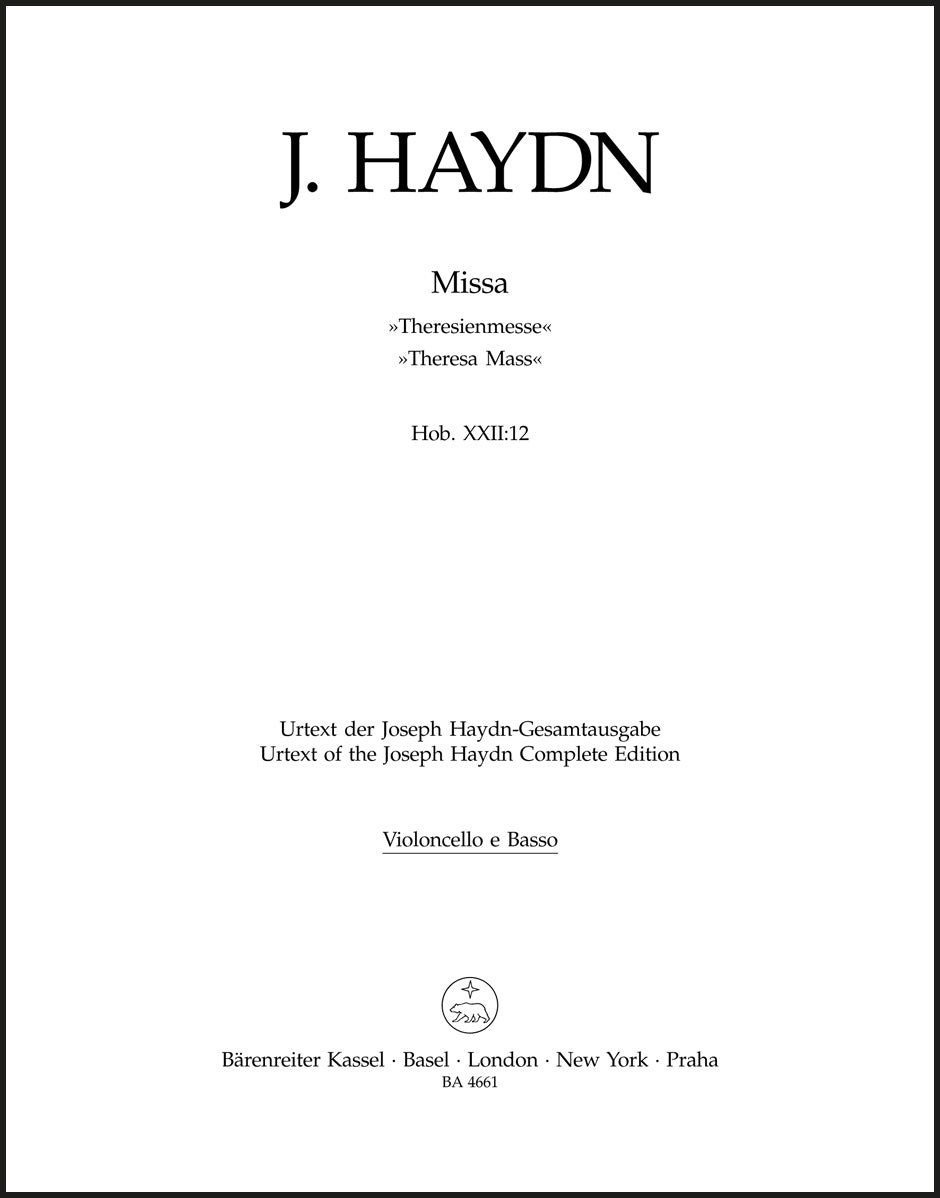 Haydn: Missa in B-flat Major, Hob. XXII:12