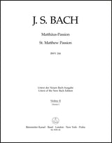 Bach: St. Matthew Passion, BWV 244