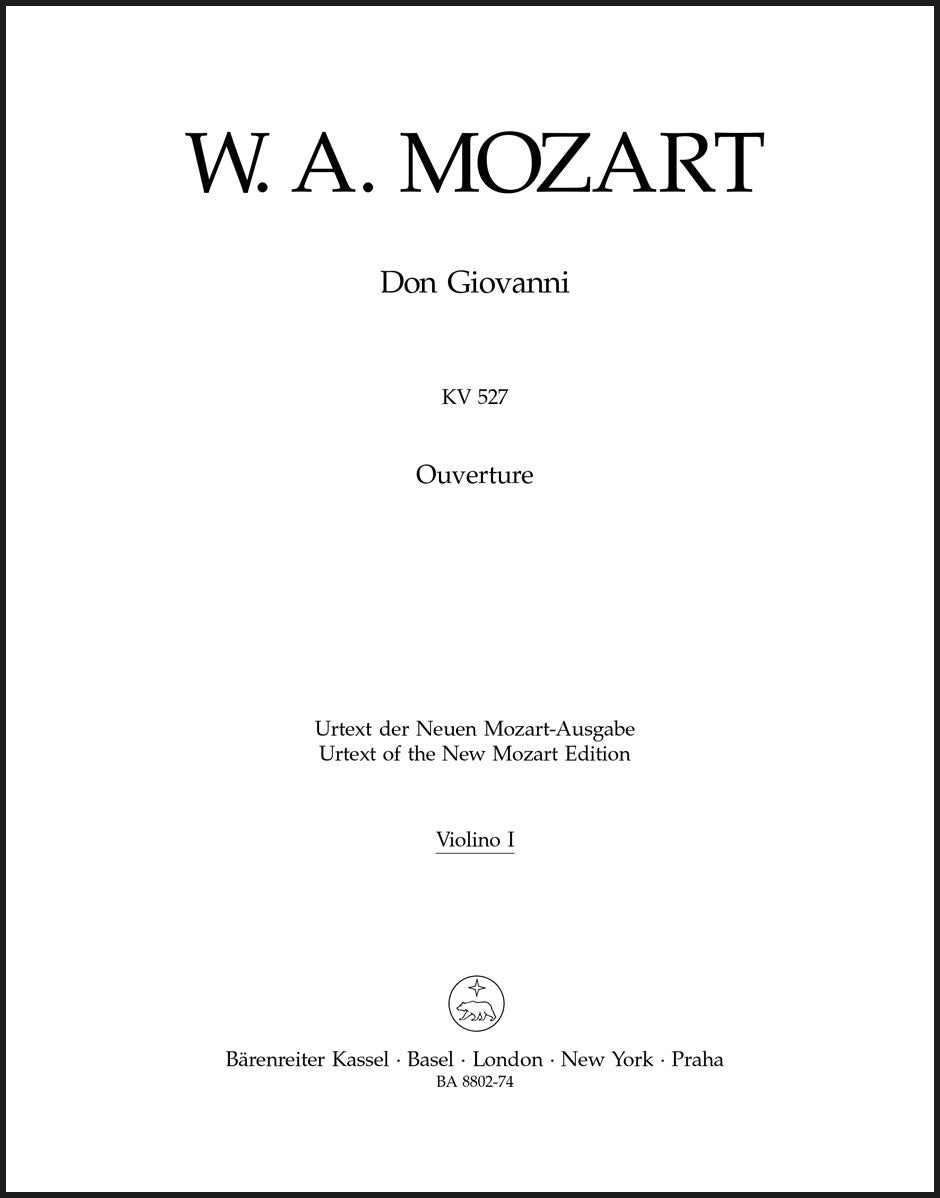 Mozart: Overture to Don Giovanni, K. 527