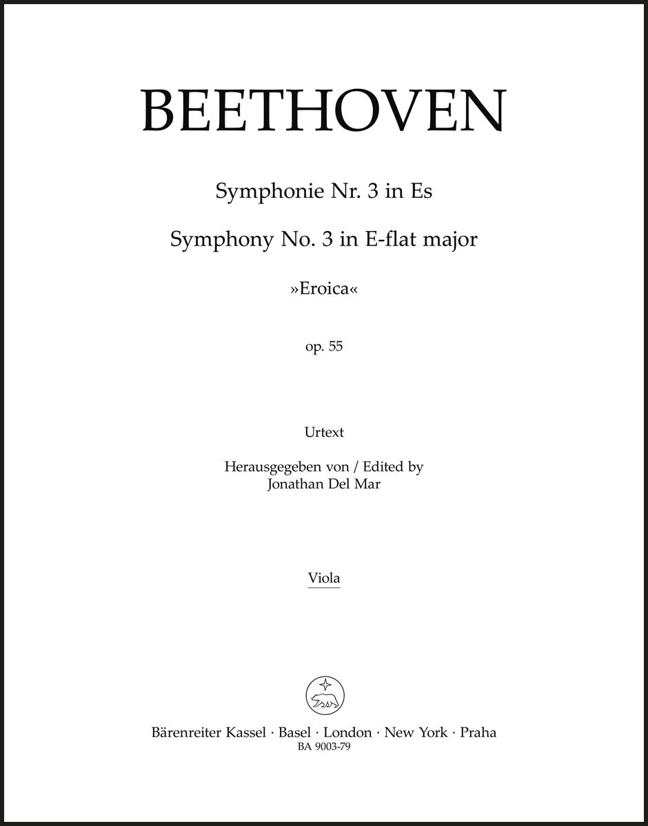 Beethoven: Symphony No. 3 in E-flat Major, Op. 55