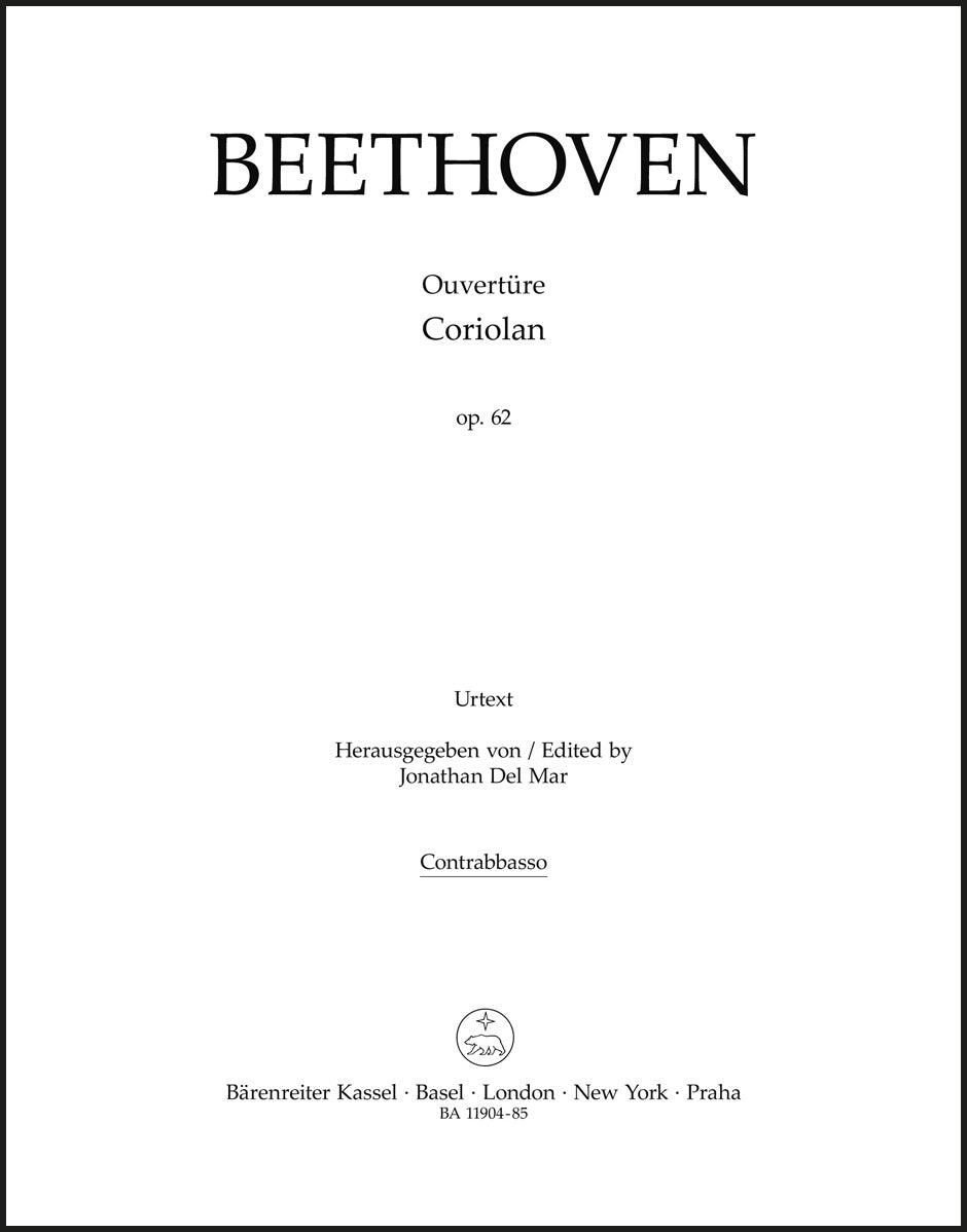 Beethoven: Coriolan Overture, Op. 62