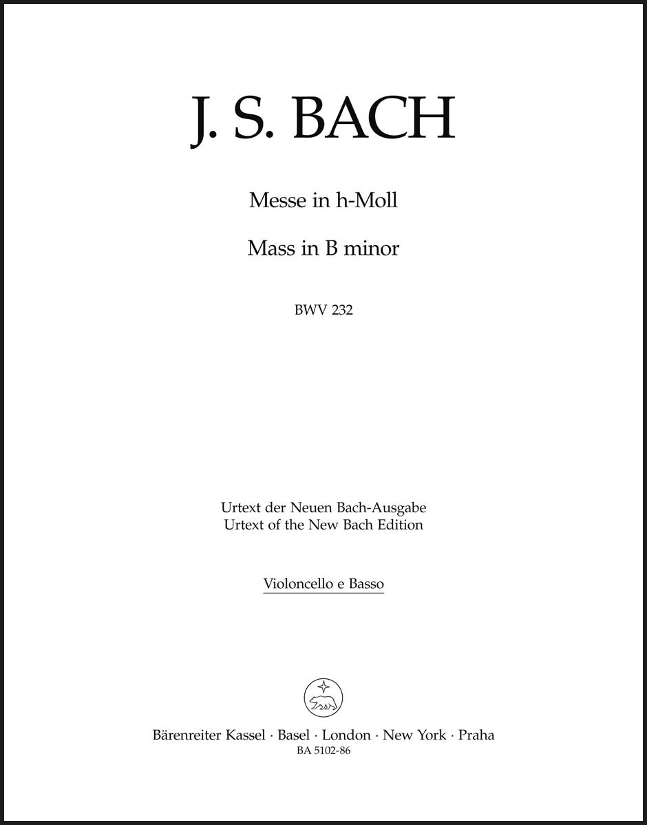 Bach: Mass in B Minor, BWV 232