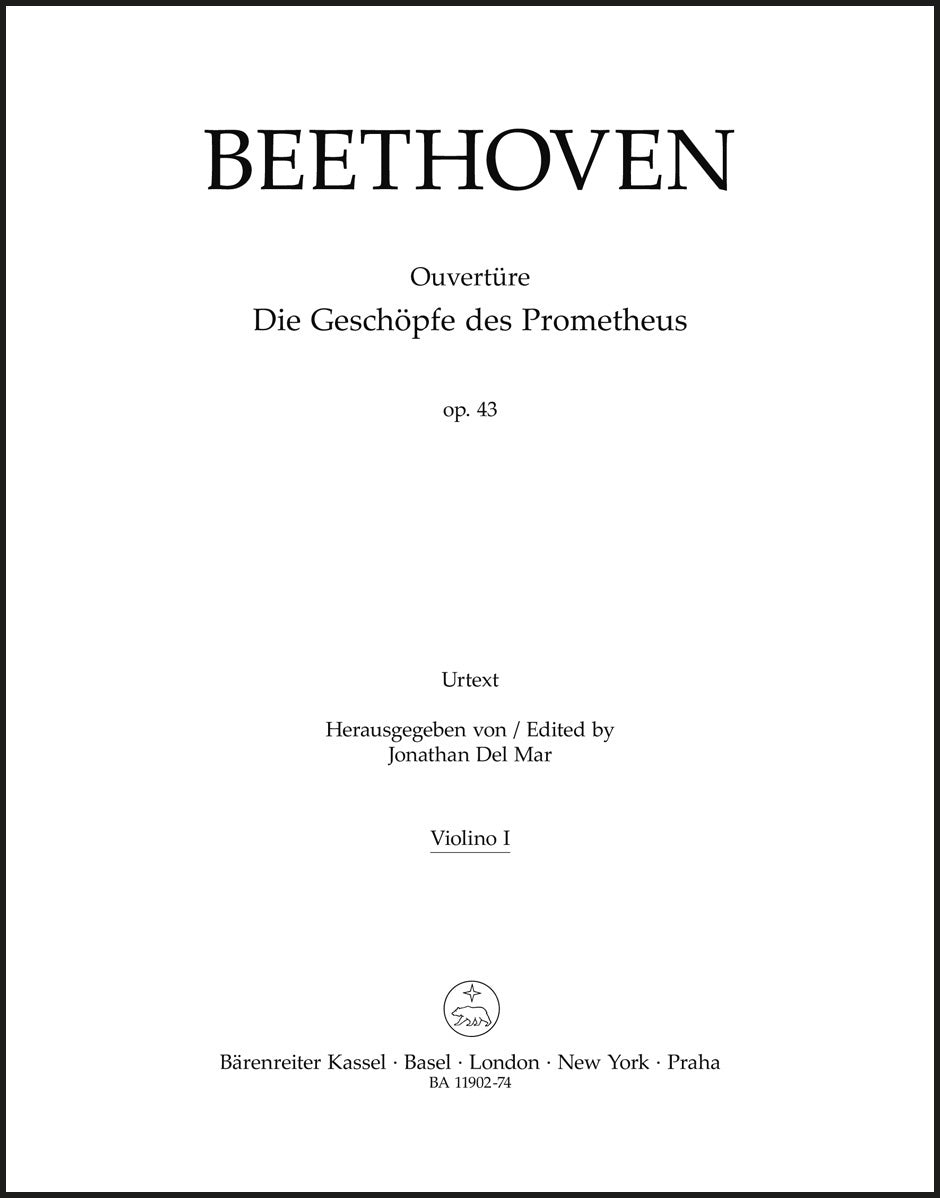 Beethoven: Overture to The Creatures of Prometheus, Op. 43