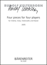 Kelterborn: Four pieces for four players