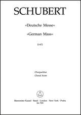 Schubert: German Mass, D 872