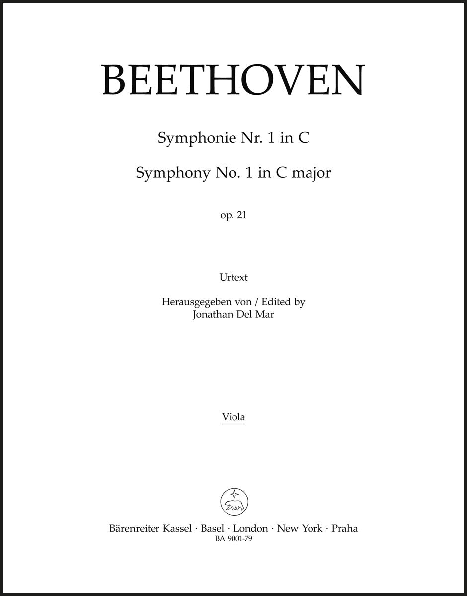 Beethoven: Symphony No. 1 in C Major, Op. 21