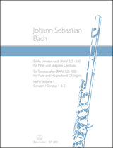 Bach: Flute Sonatas after BWV 525-526