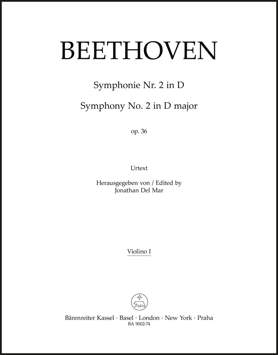 Beethoven: Symphony No. 2 in D Major, Op. 36