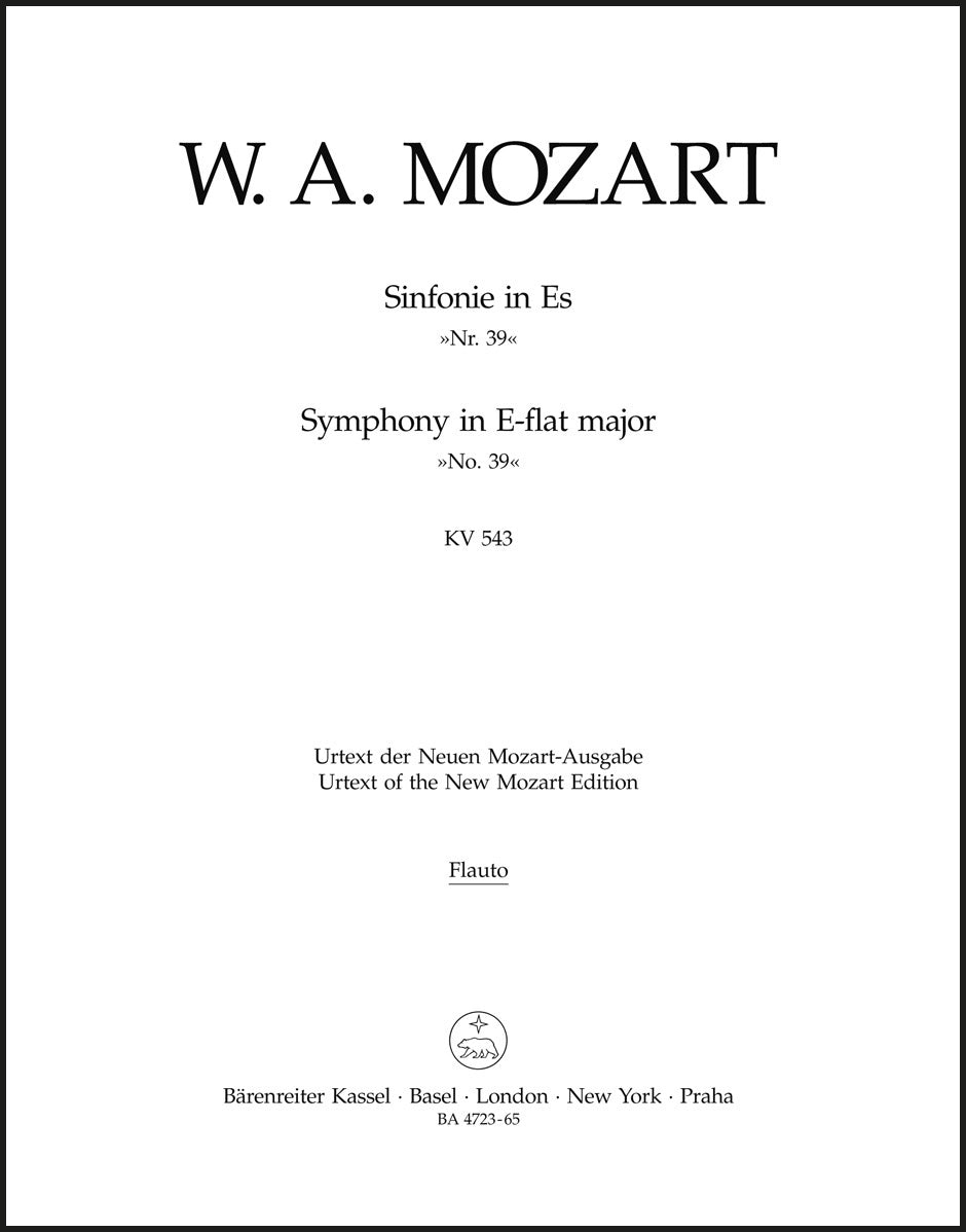 Mozart: Symphony No. 39 in E-flat Major, K. 543