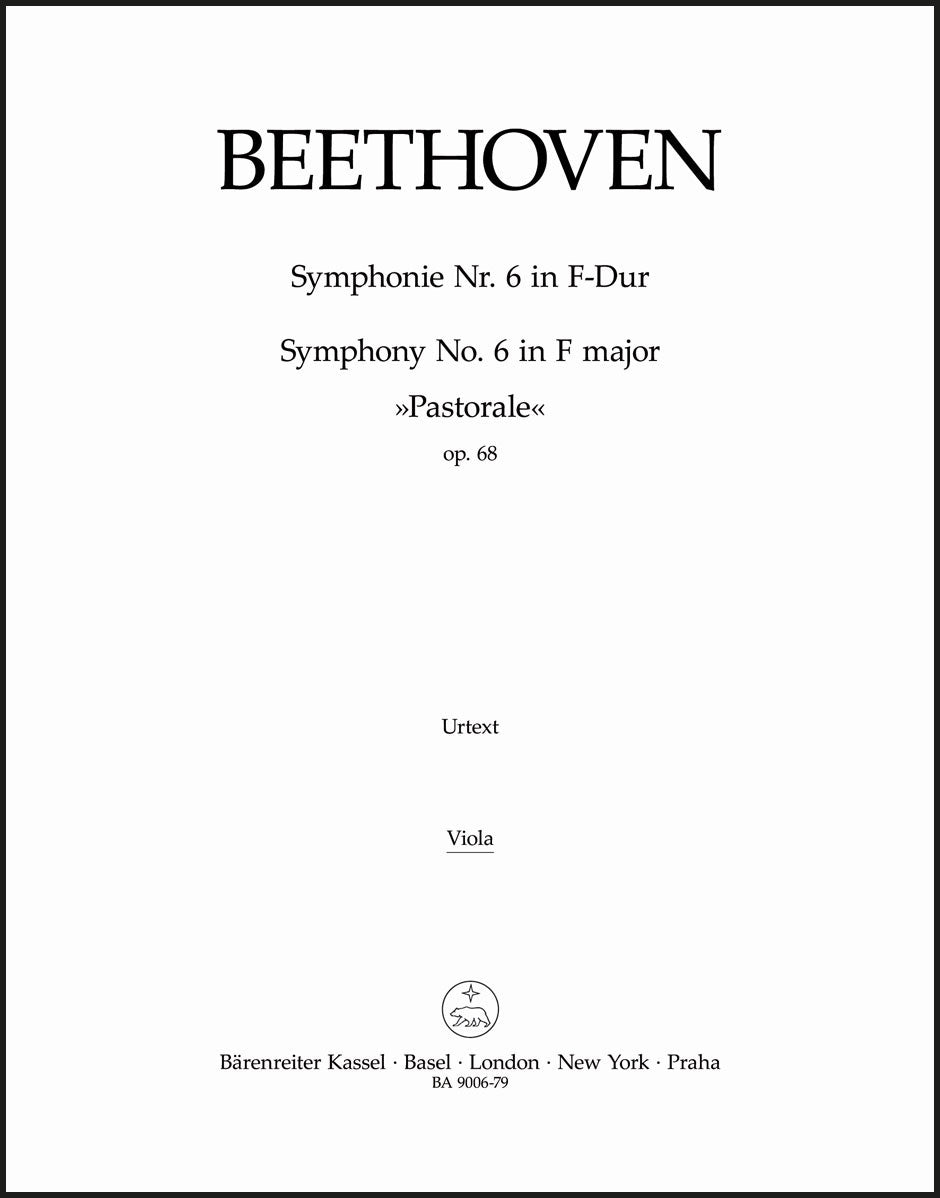 Beethoven: Symphony No. 6 in F Major, Op. 68 ("Pastorale")