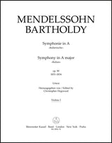 Mendelssohn: Symphony No. 4 in A Major, MWV N 16, Op. 90