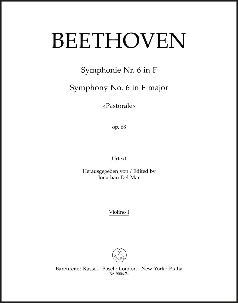 Beethoven: Symphony No. 6 in F Major, Op. 68 ("Pastorale")