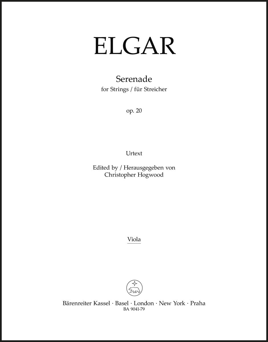 Elgar: Serenade for Strings, Op. 20