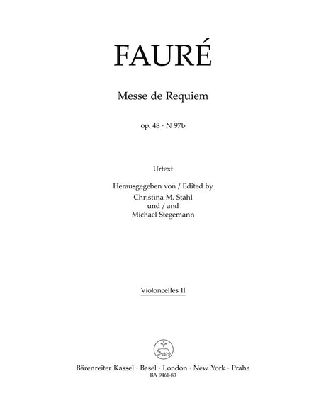 Fauré: Requiem, Op. 48