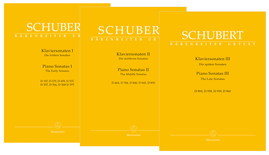 Schubert: Complete Piano Sonatas - Volumes 1-3