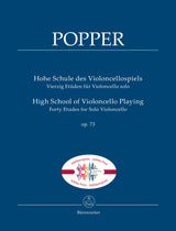 Popper: High School of Cello Playing, Op. 73