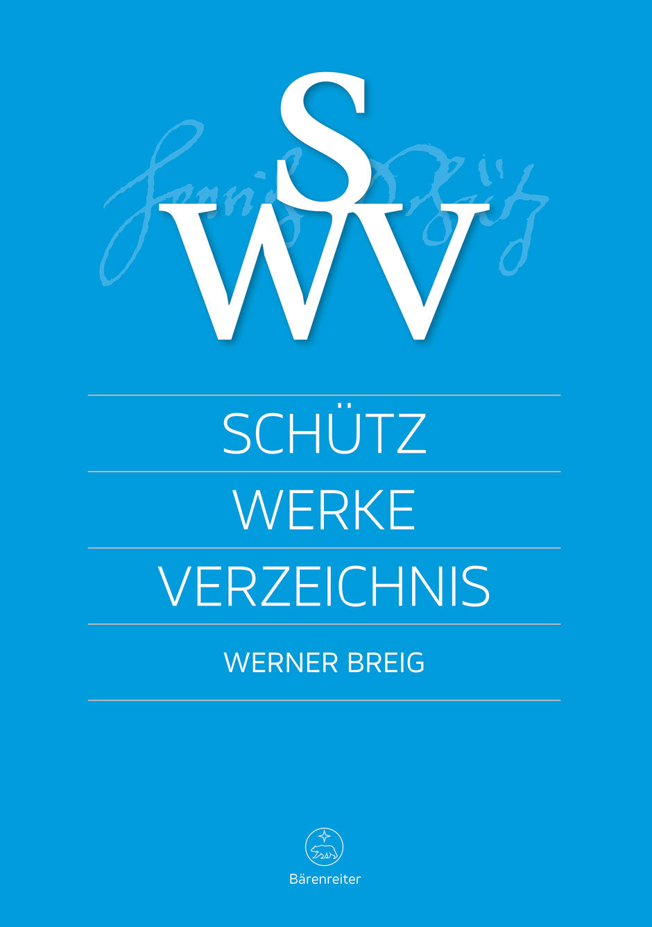 Schütz: Catalogue of Works