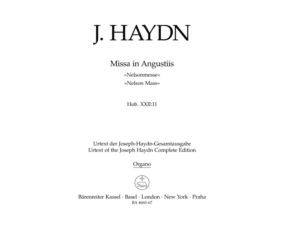 Haydn: Missa in Angustiis, Hob. XXII:11