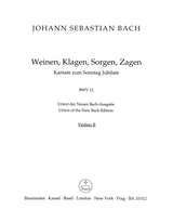 Bach: Weinen, Klagen, Sorgen, Zagen, BWV 12