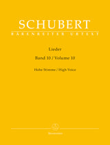 Schubert: Lieder - Volume 10