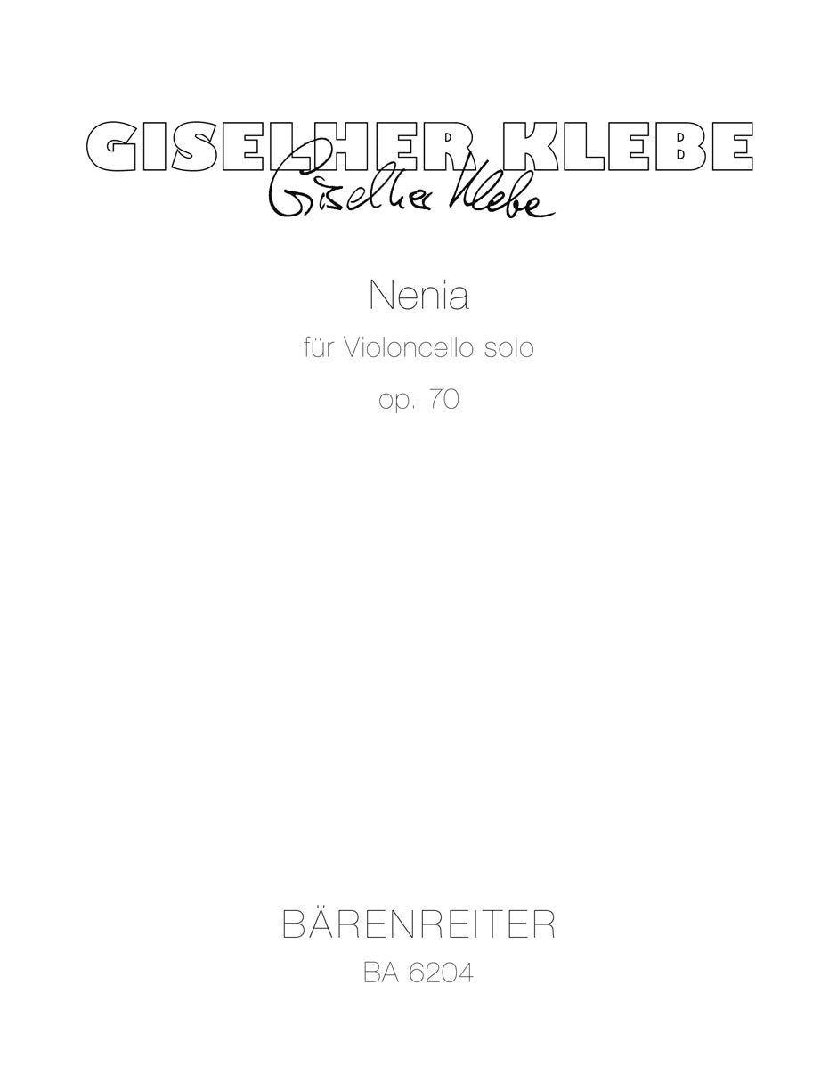 Klebe: Nenia