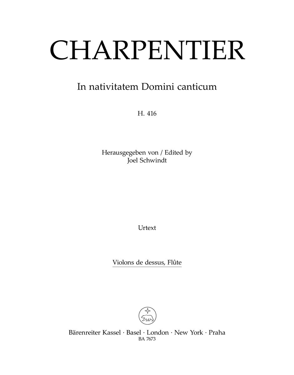 Charpentier: In nativitatem Domini canticum, H. 416