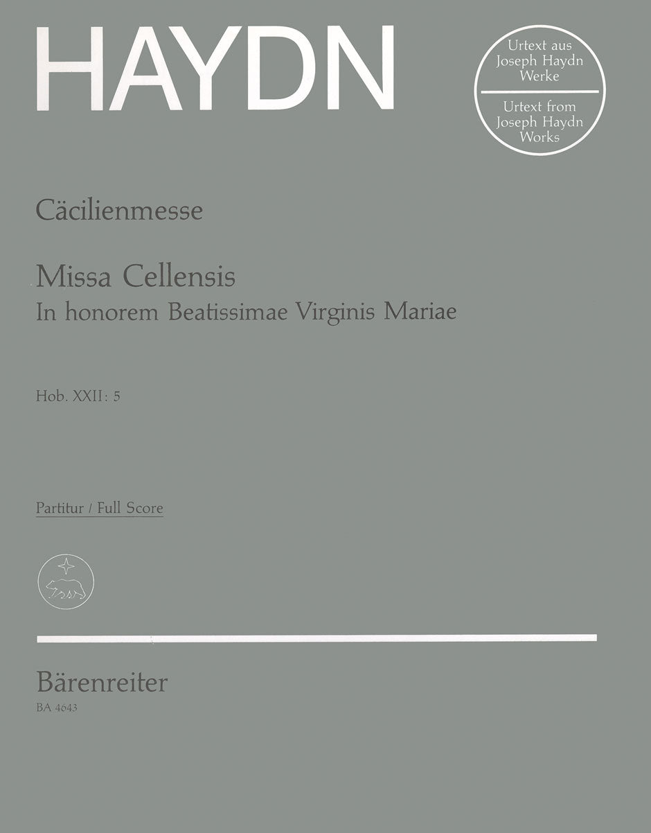 Haydn: Missa Cellensis in honorem BVM, Hob. XXII:5